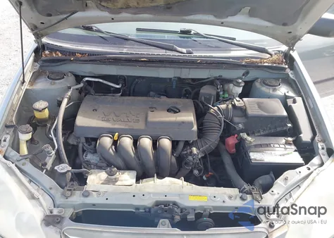 2004 Toyota Corolla Ce из США, поврежденный, VIN 2T1BR32EX4C186747